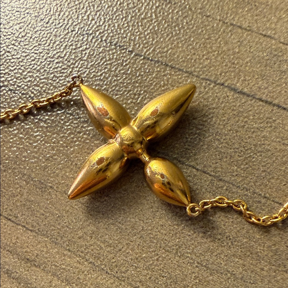 💛 Authentic Louis Vuitton Louisette Gold Charm Bracelet 💛 - Picture 15 of 15